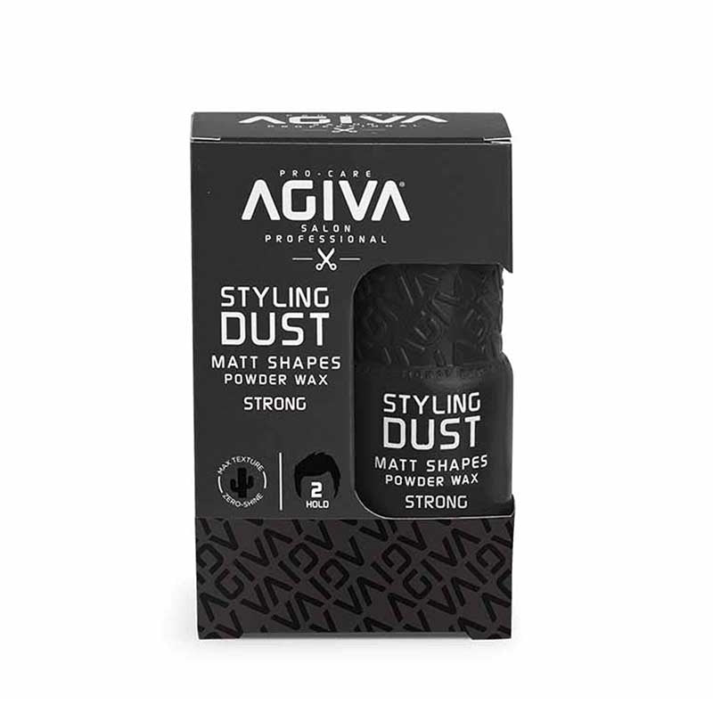 Agiva Styling Dust Powder Wax Strong Black 02 20g