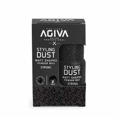 Agiva Styling Dust Powder Wax Strong Black 02 20g