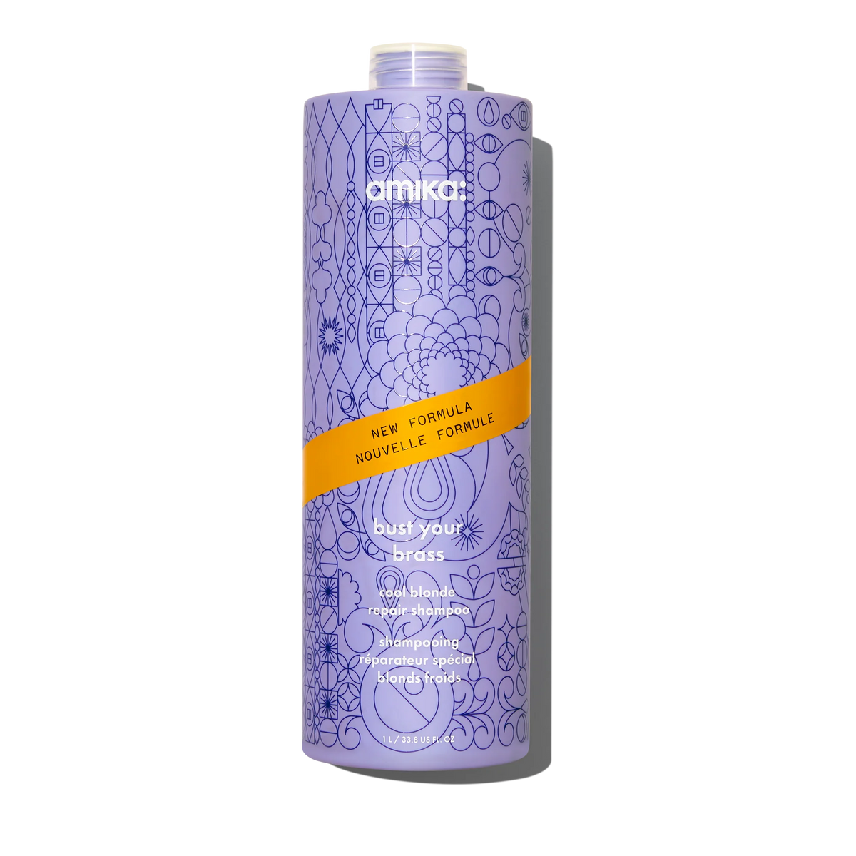 amika Bust Your Brass Cool Blonde Repair Shampoo