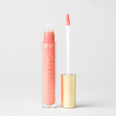 City Lips Lip Plumping Gloss, South Peach