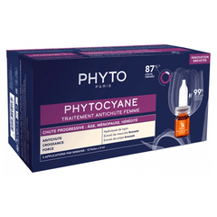 PHYTO Phytocyane Progressive Hair Loss Serum for Women 12x5ml