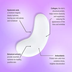Wilma Schumann Hydrating Collagen Booster Eye Pads 5pk
