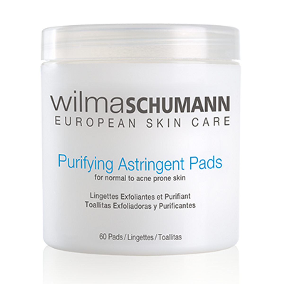 Wilma Schumann Purifying Astringent Pads 60pk